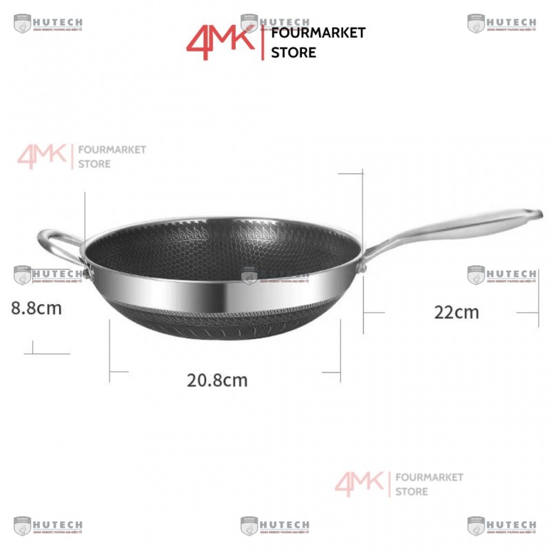 Chảo chống dính lồng sâu 32cm